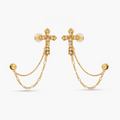 Imperial Cross Earrings