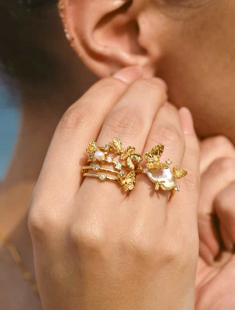 Butterfly Bloom Ring