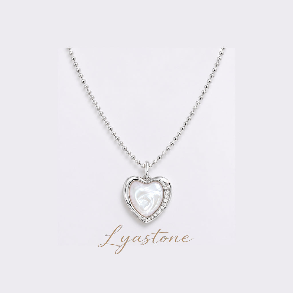 Moonlit Heart Necklace