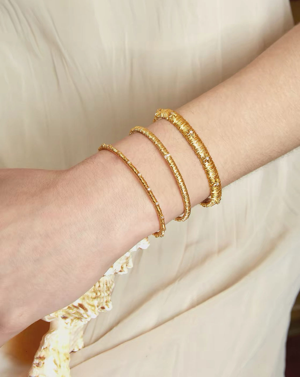 Dreamweave Star Open Cuff