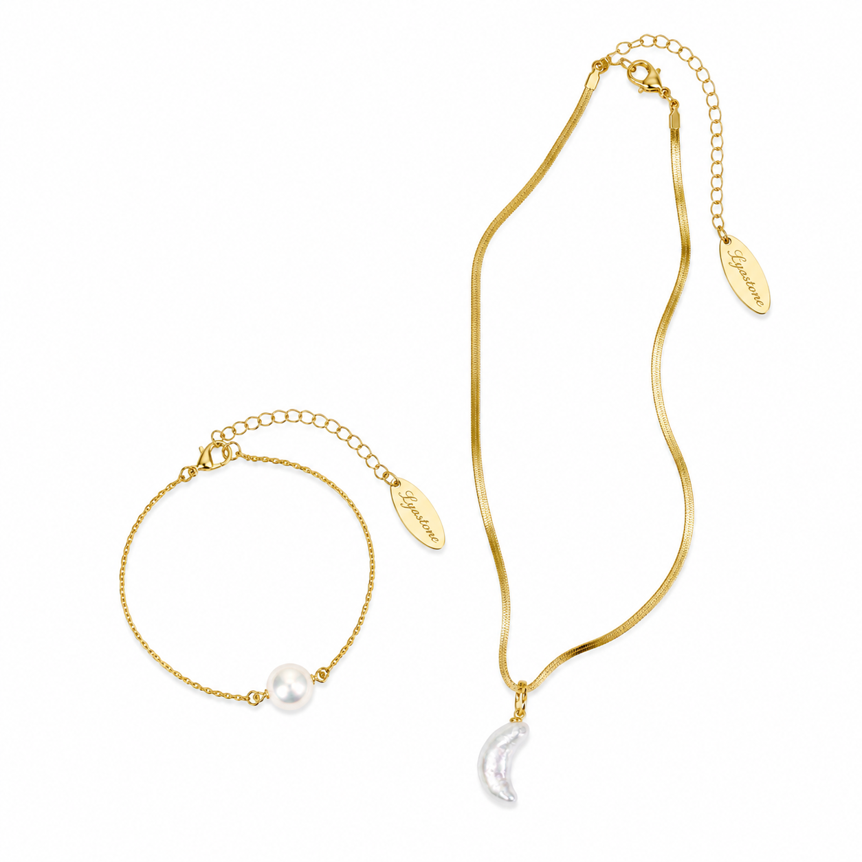 Golden Moonlight Necklace