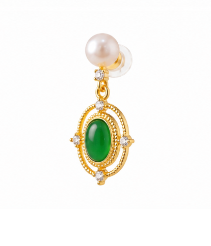 Emerald Astra Earrings