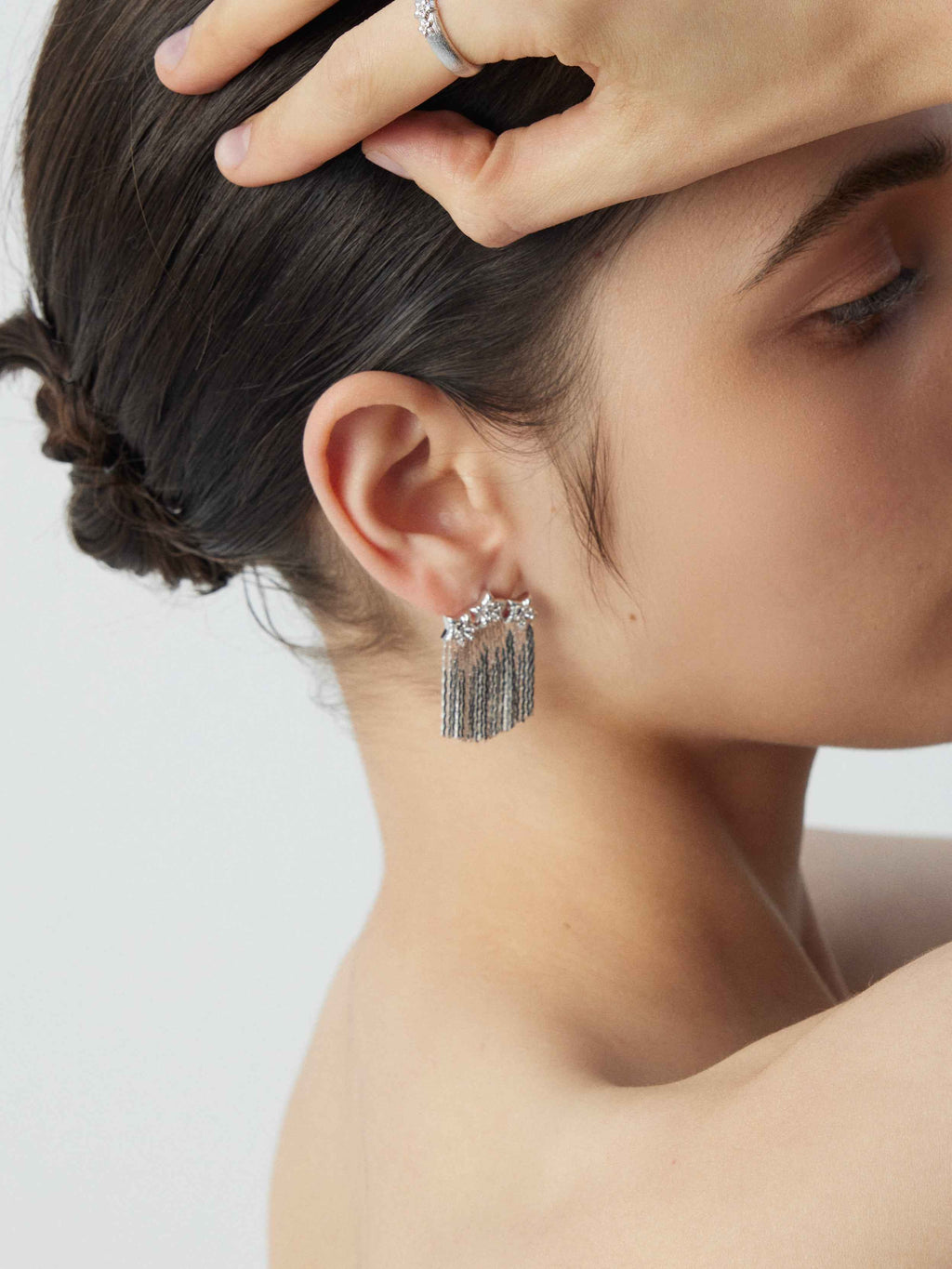 Star Whisper Tassel Earrings