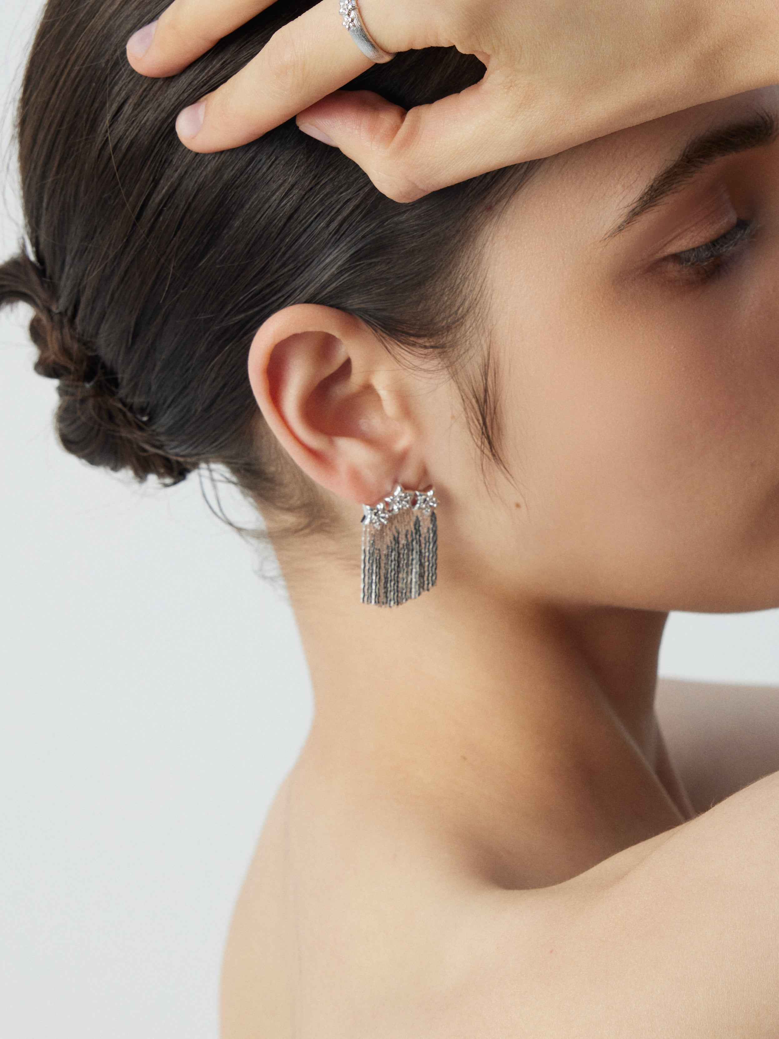 Star Whisper Tassel Earrings