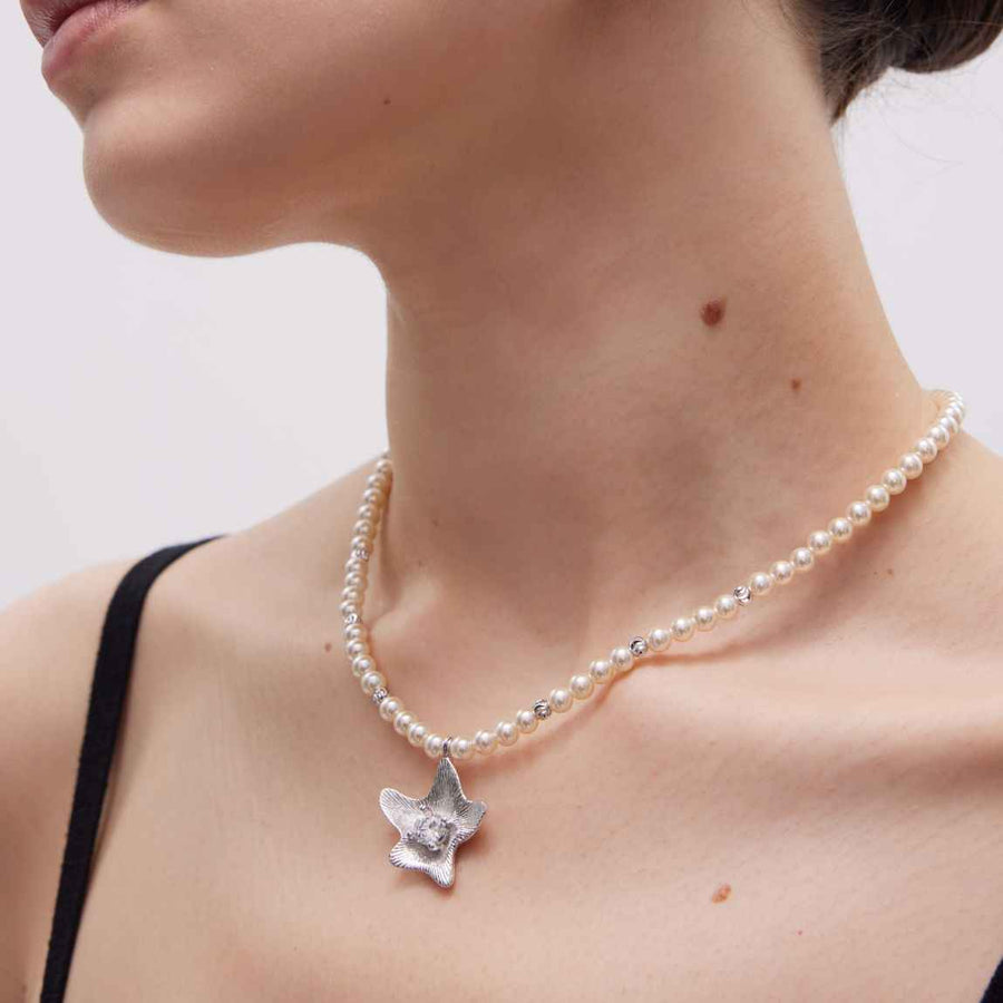 Ocean Star Silver Necklace
