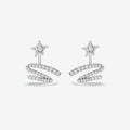 Starlight tassel earrings in sterling silver