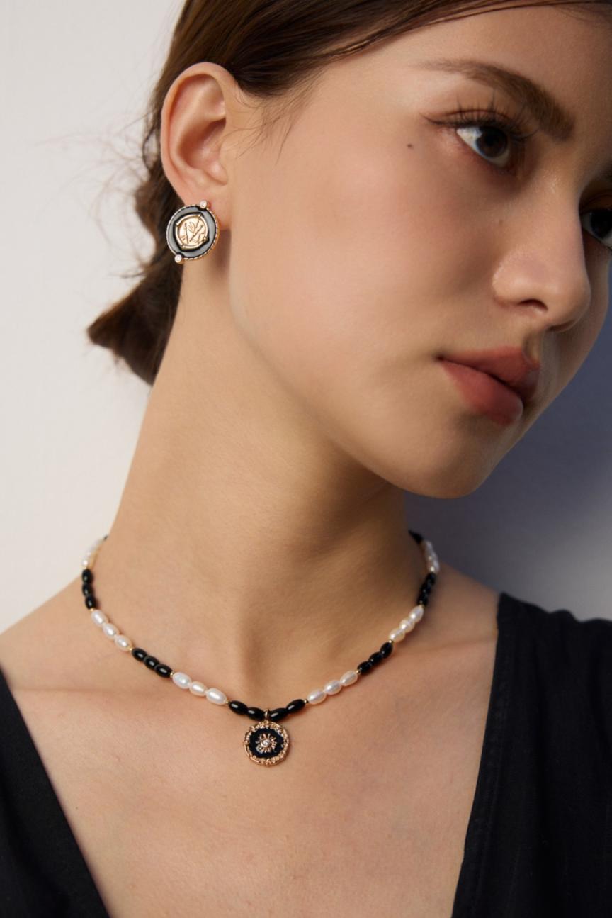 Sterling silver zircon earrings