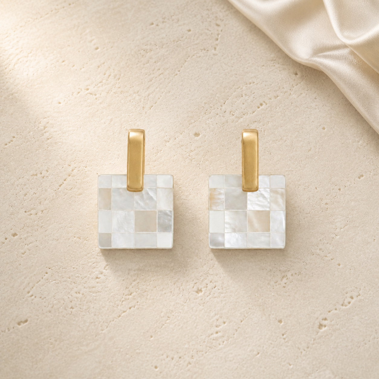 Aurora Mosaic Earrings – Lyastone Jewellery