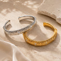 Dreamweave Star Open Cuff – Lyastone Jewellery