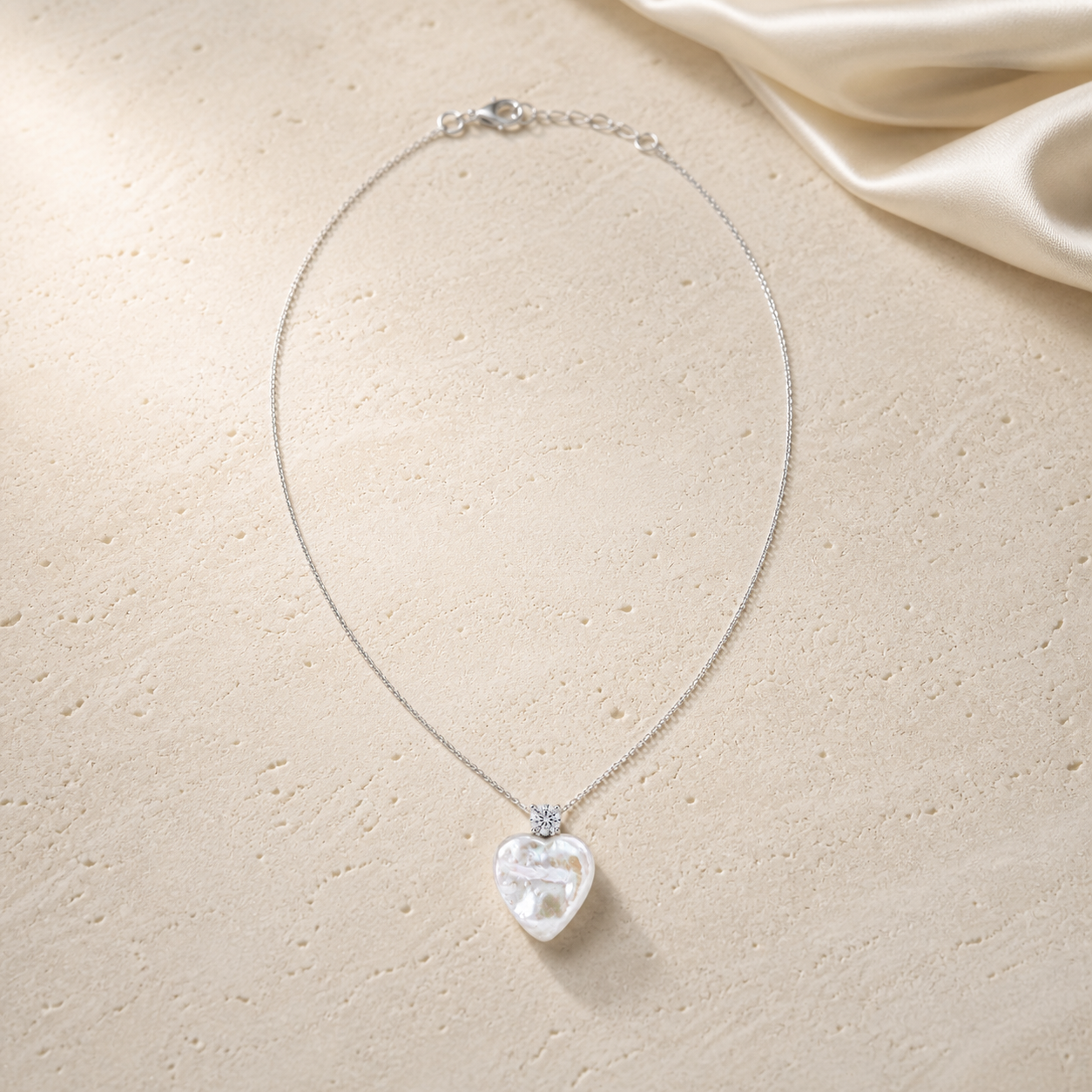 Eternal Heart Necklace – Lyastone Jewellery
