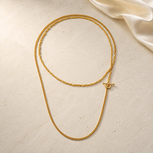 Imperfect Bloom OT Long Necklace – Lyastone Jewellery