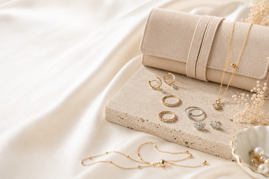 Lyastone jewellery in signature gift-ready packaging