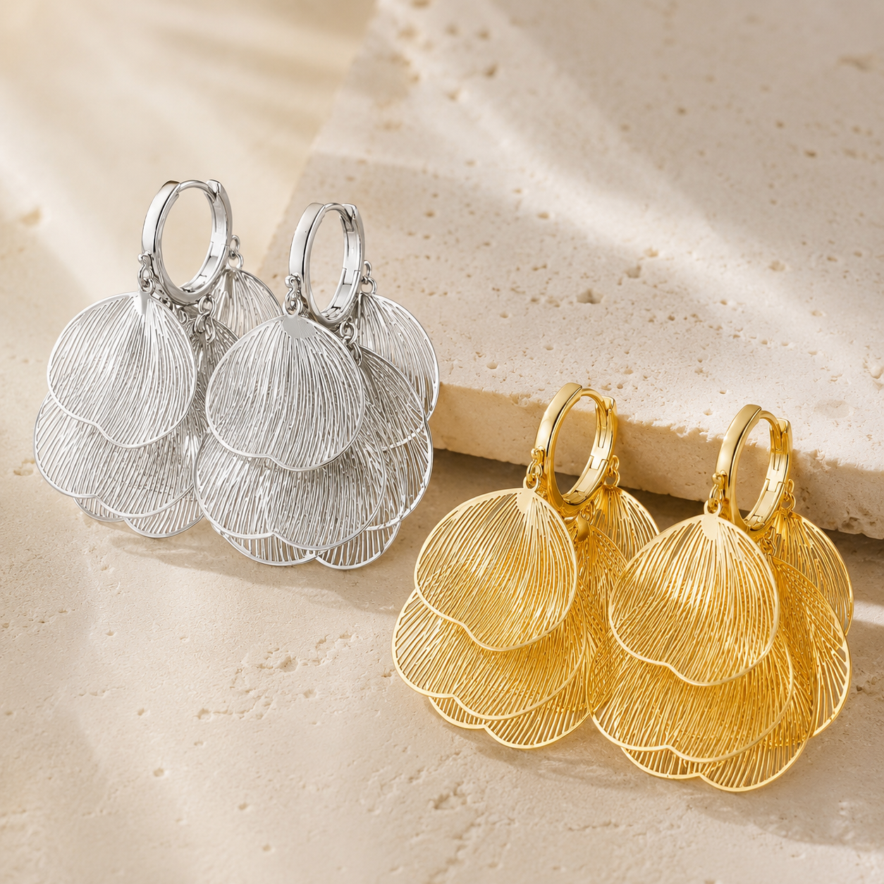Moonveil Earrings – Lyastone Jewellery