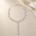 Natural White Mother-of-Pearl Butterfly Necklace – Lyastone Jewellery
