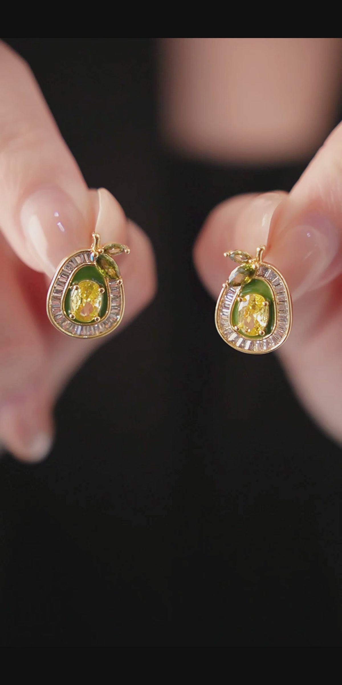 Golden Orchard Earrings