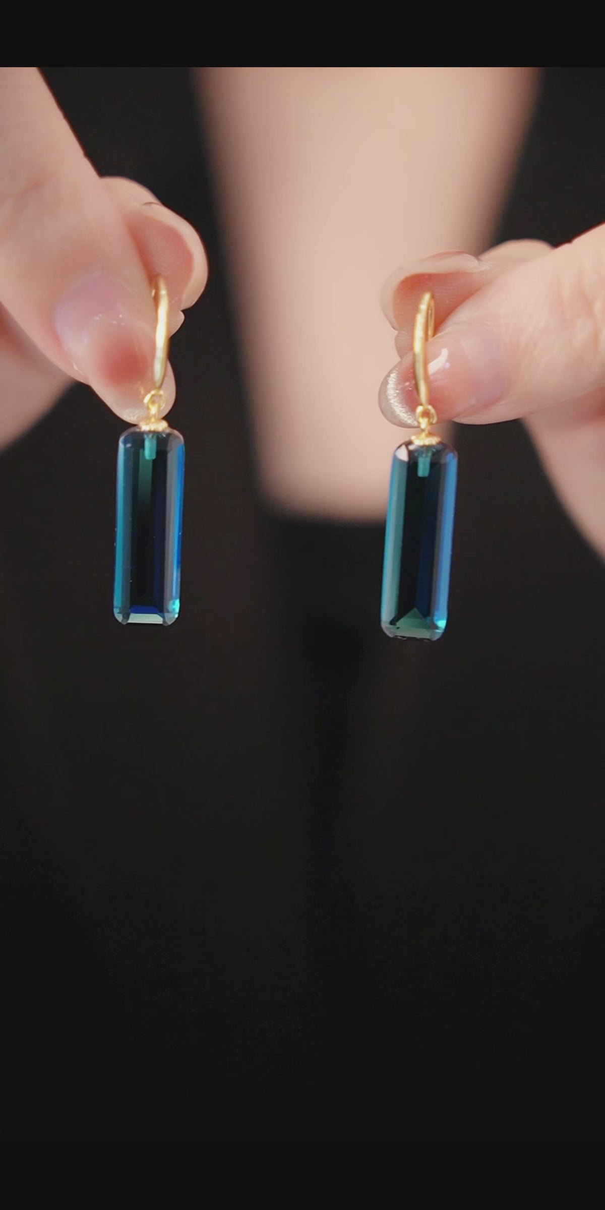 Midnight Prism Earrings