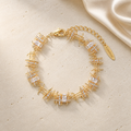 Woven Zircon Bracelet – Lyastone Jewellery